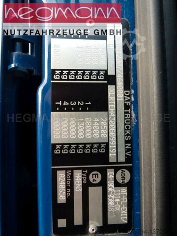 Standaard trekker DAF XF 410 FT, ACC, LGS, ADR groß, DEB, deutsch, PTO