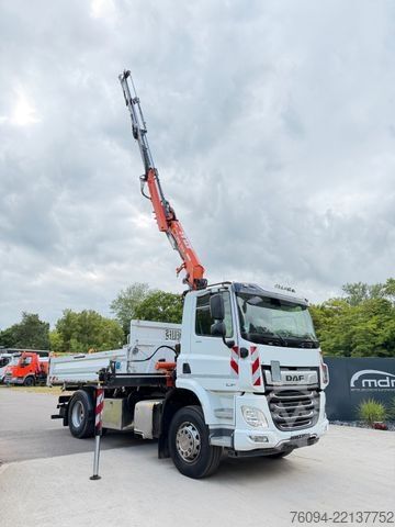 Kiepwagen DAF CF 410 MEILLER Kipper KRAN 15m FUNK AHK