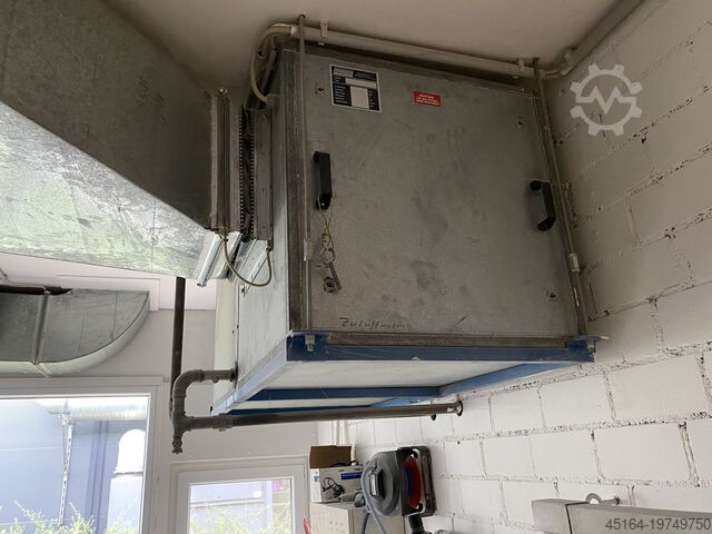 Spuitruimte met toevoerluchtplafond Berkmann