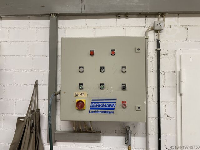 Spuitruimte met toevoerluchtplafond Berkmann