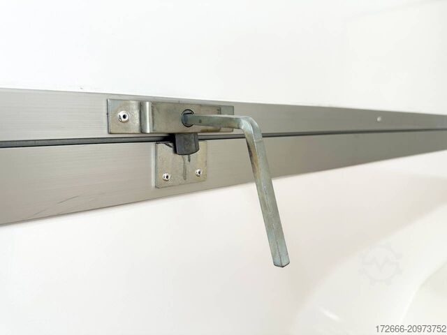 Verkoopaanhanger Blyss H25522HTN | WEISS 520X223X230CM 2500KG VERKAUFSANHÄNGER | 2X VERKAUFSKLAPPE