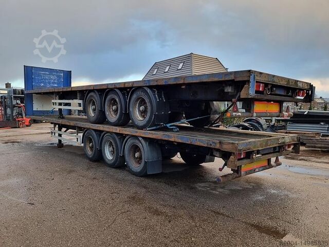 Flatbed Pacton TXD 339 | Air suspension | BPW ECO P drum