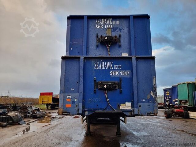 Flatbed Pacton TXD 339 | Air suspension | BPW ECO P drum