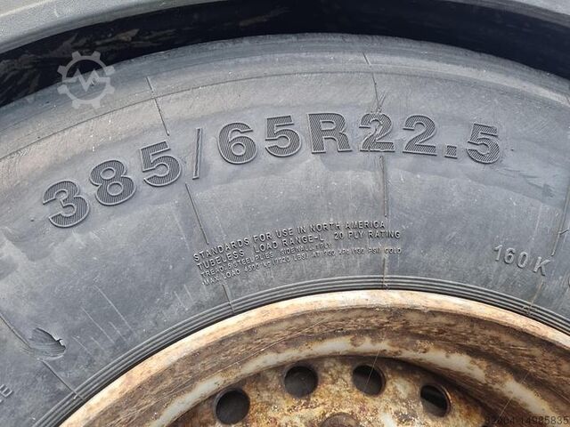 Flatbed Pacton TXD 339 | Air suspension | BPW ECO P drum