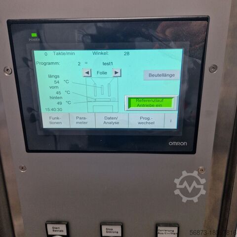 Vul- en sluitmachine Hassia Rovema SRV