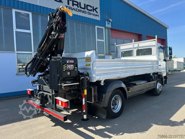 Teherautóra szerelt daru MERCEDES-BENZ 1224 K Atego 2 Seiten Kipper Hiab 078 X Duo