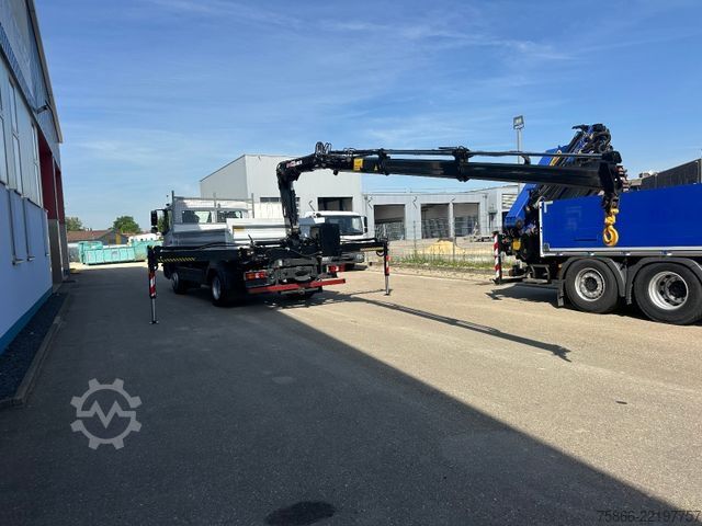 Teherautóra szerelt daru MERCEDES-BENZ 1224 K Atego 2 Seiten Kipper Hiab 078 X Duo