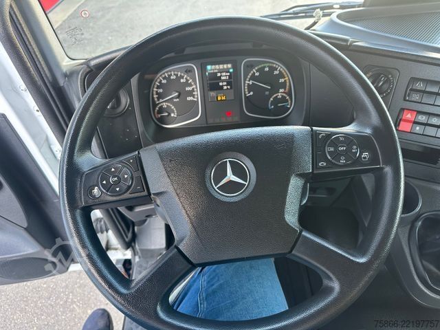 Teherautóra szerelt daru MERCEDES-BENZ 1224 K Atego 2 Seiten Kipper Hiab 078 X Duo