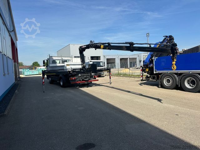 Billenő teherautó MERCEDES-BENZ 1224 K Atego 2 Seiten Kipper Hiab 078 X Duo