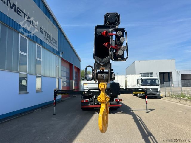 Billenő teherautó MERCEDES-BENZ 1224 K Atego 2 Seiten Kipper Hiab 078 X Duo