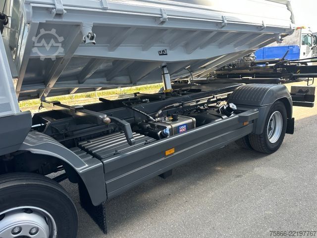 Billenő teherautó MERCEDES-BENZ 1224 K Atego 2 Seiten Kipper Hiab 078 X Duo