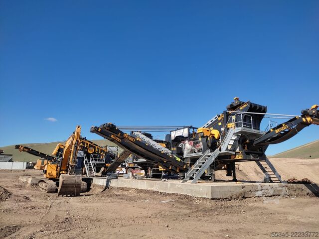 Oprema za drobljenje/mobilna drobilica FABO Crushing equipment Mobile Jaw Crusher Fullstar-110