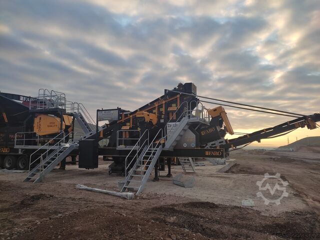 Oprema za drobljenje/mobilna drobilica FABO Crushing equipment Mobile Jaw Crusher Fullstar-110