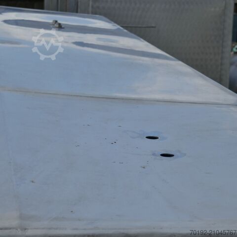 13.650 liter verwarmbare/koelbare kubische opslagtank van V2A met 3 interne koelplaten  9419