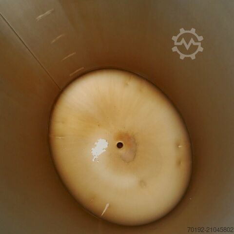 900 literes ovális tartály V4A rozsdamentes acélból  9403