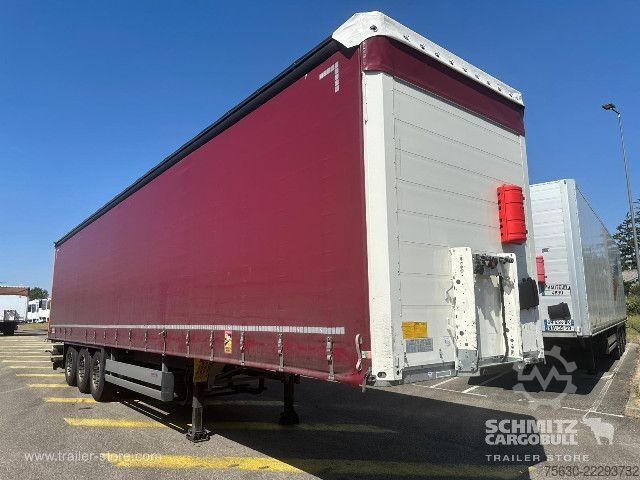 Brandalı açık yarı römork Schmitz Cargobull Semitrailer Curtainsider Standard