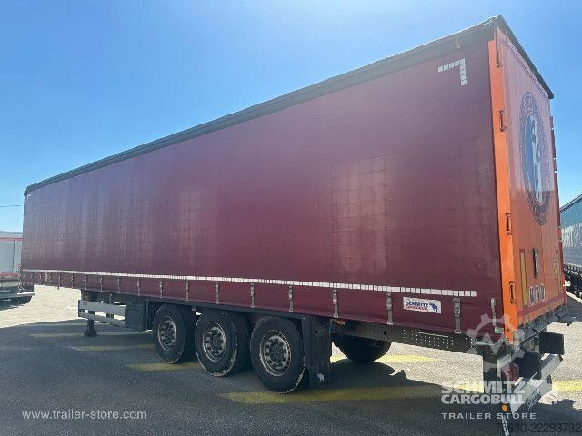Brandalı açık yarı römork Schmitz Cargobull Semitrailer Curtainsider Standard