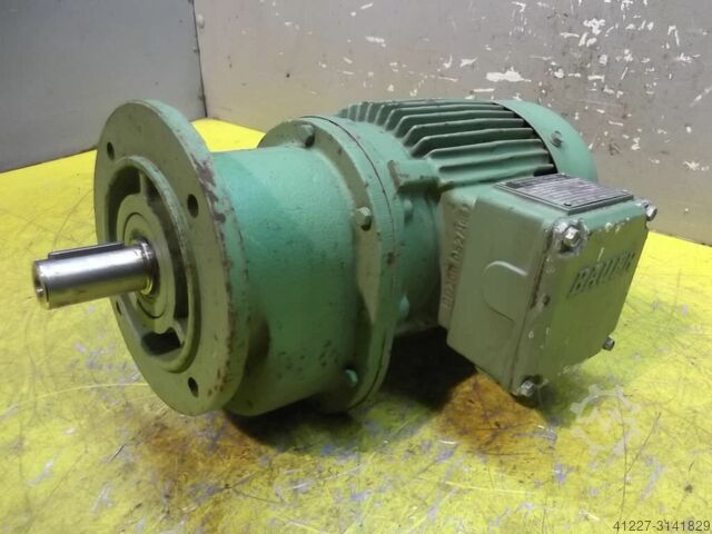 Tandwielmotor 0,2/0,4 kW 37/74 tpm BAUER GO72-20/DPK742-178