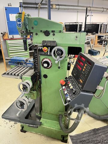 Universal- Fräsmaschine aus Schule! Deckel FP1