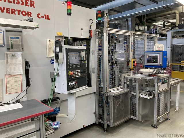 CNC Vertical Lathe WEISSER VERTOR C 1-L