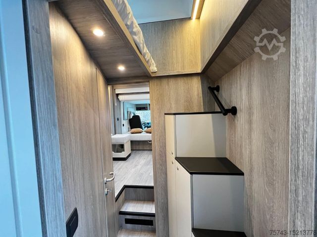 Kreaturvogn VOLVO FH 540 STX 7 Pferde POP-OUT, POP+UP Model 777