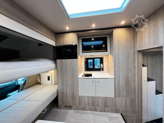 Kreaturvogn VOLVO FH 540 STX 7 Pferde POP-OUT, POP+UP Model 777