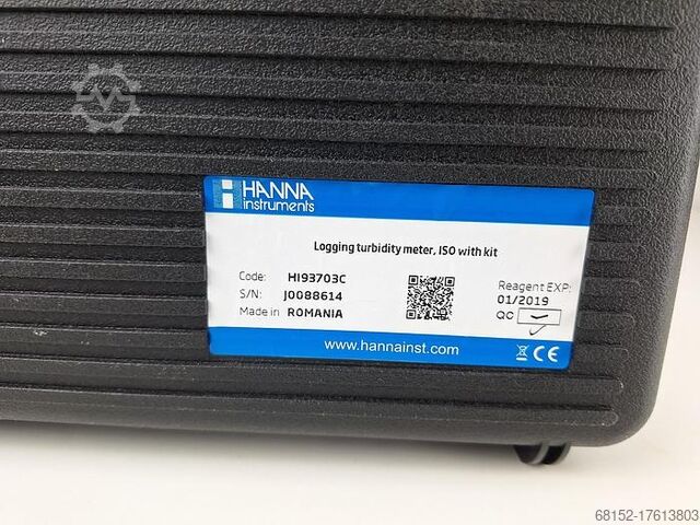 Loggning av turbiditetsmätare Hanna HI93703C