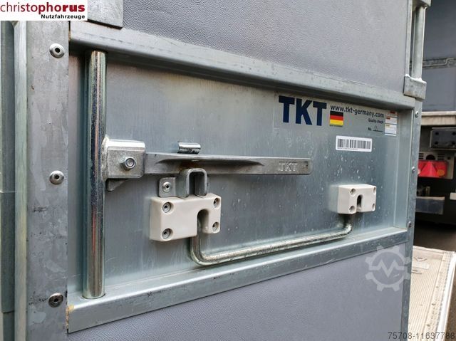 Remolque caja ACKERMANN-FRUEHAUF Tandem*durchladbar*2to LBW*19Paletten*Alu Boden