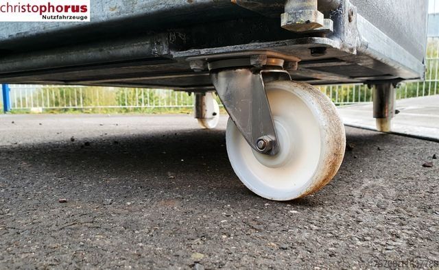 Remolque caja ACKERMANN-FRUEHAUF Tandem*durchladbar*2to LBW*19Paletten*Alu Boden