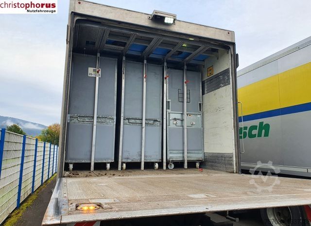 Remolque caja ACKERMANN-FRUEHAUF Tandem*durchladbar*2to LBW*19Paletten*Alu Boden