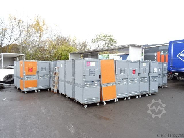 Remolque caja ACKERMANN-FRUEHAUF Tandem*durchladbar*2to LBW*19Paletten*Alu Boden