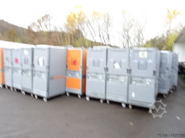 Remolque caja ACKERMANN-FRUEHAUF Tandem*durchladbar*2to LBW*19Paletten*Alu Boden