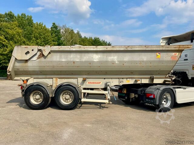 Teherautó Fruehauf STEEL CHASSIS, STEEL DUMPER!   Full spring!  TO...