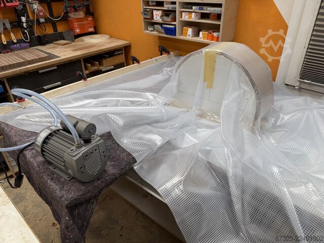 Schichtverleimen und (Form)-Furnieren COLUMBUS Vakuumsack Vacuflex