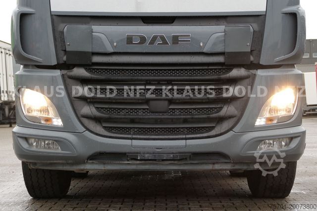 Camião porta-contentores de gancho DAF CF 440 Abrollkipper HIAB Retarder 8x2 EU6