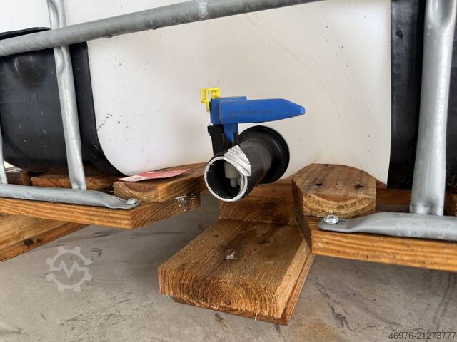 Opslagtank IBC watertank Wassertank 1.000 Liter IBC Regentonne