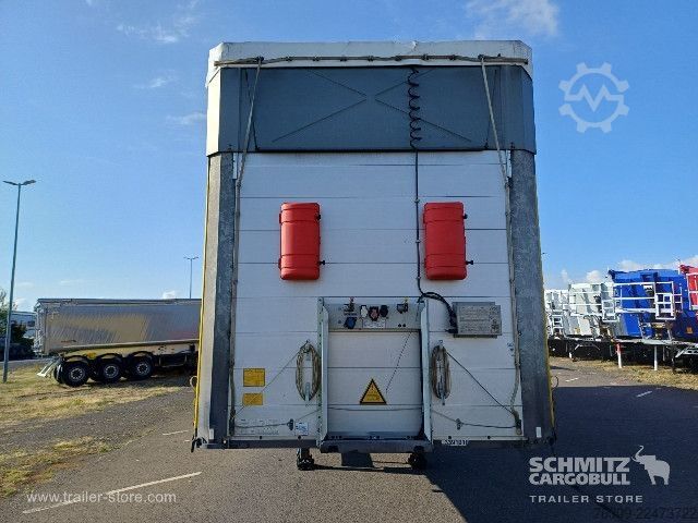 Semi-reboque aberto com lona Schmitz Cargobull Curtainsider Mega Getränke