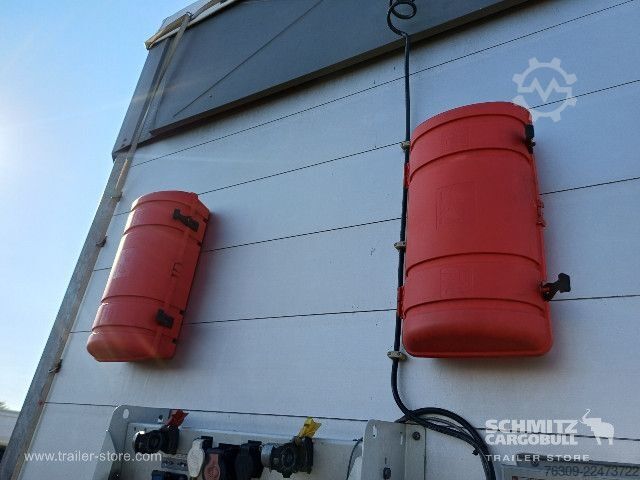Semi-reboque aberto com lona Schmitz Cargobull Curtainsider Mega Getränke