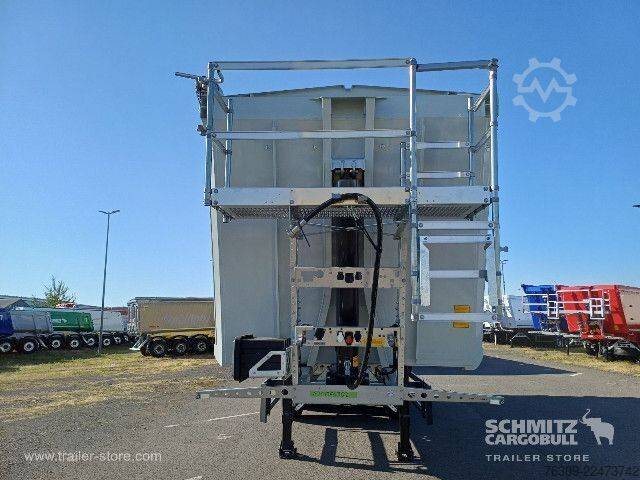 Semi-reboque basculante Schmitz Cargobull Kipper Alukastenmulde 52m³