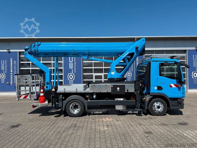 Plataforma de trabalho montada em camião MAN TGL 8.160 4X2 BB Hubarbeitsbühne Ruthmann T300.4