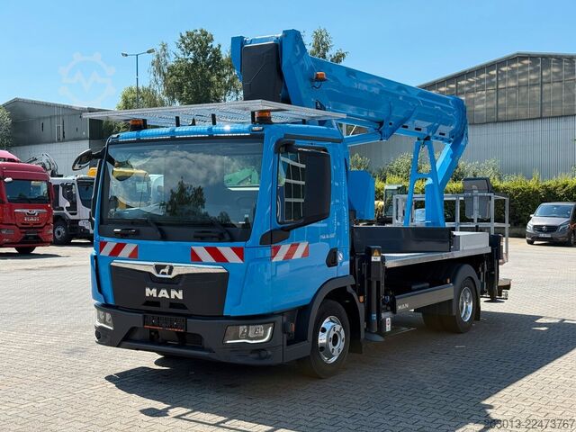 Plataforma de trabalho montada em camião MAN TGL 8.160 4X2 BB Hubarbeitsbühne Ruthmann T300.4