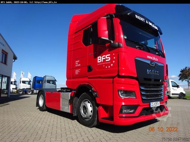 Camion benne MAN TGX (TG3) 18.510 4x2 BL SA Kipphydraulik, Sicher