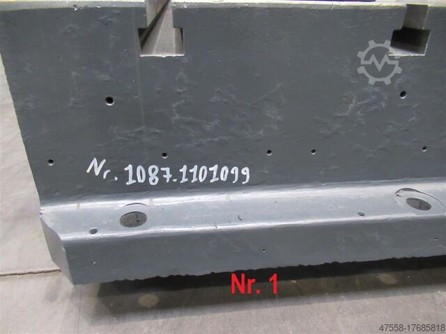 Klemplaat WMW AP 7200x2300x330