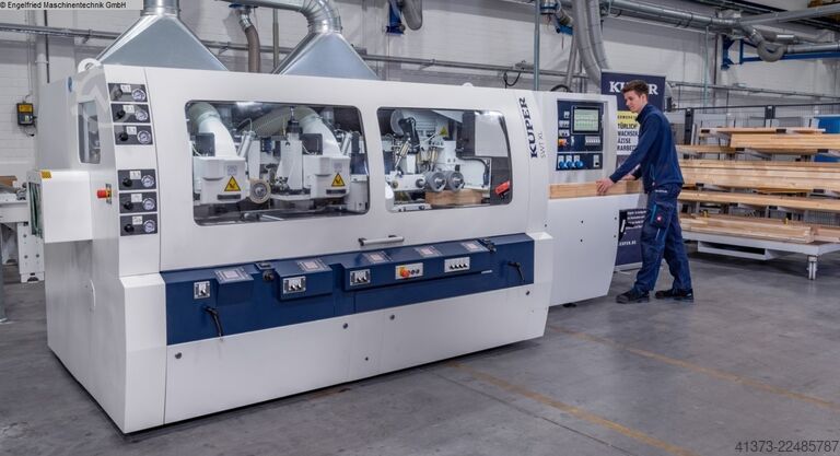 Vierseitenhobelmaschine KUPER SWT XL-6 Fenster, CNC-Spindeln