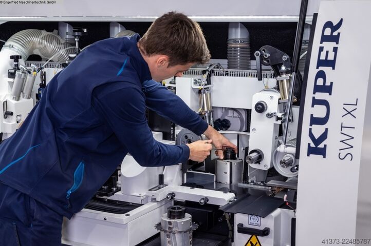 Vierseitenhobelmaschine KUPER SWT XL-6 Fenster, CNC-Spindeln