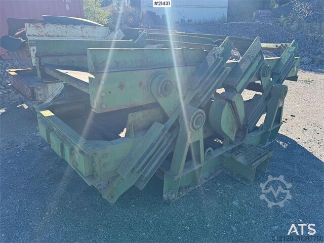Screeningsanlæg Ludwig Binder Linear quarry sieve.