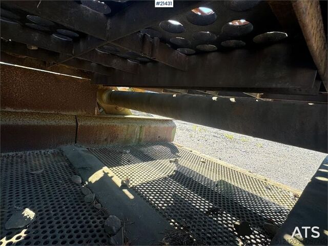 Screeningsanlæg Ludwig Binder Linear quarry sieve.