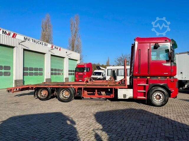 Bestelwagen autodrager Renault Magnum 430 6x2,Manuel, MACK, TELMA, En excellen...