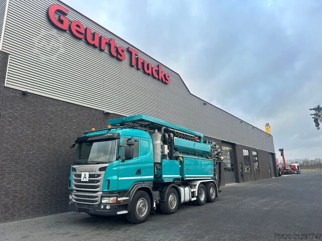 Zuigvoertuig Scania G480 LB 8X2 6MNA ZUIG/SPOEL COMBI MET WATERRECY...