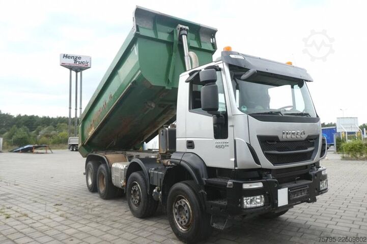 Sklápěcí vůz IVECO TRACKER AD340T45 4 Achs Muldenkipper Schalter, t